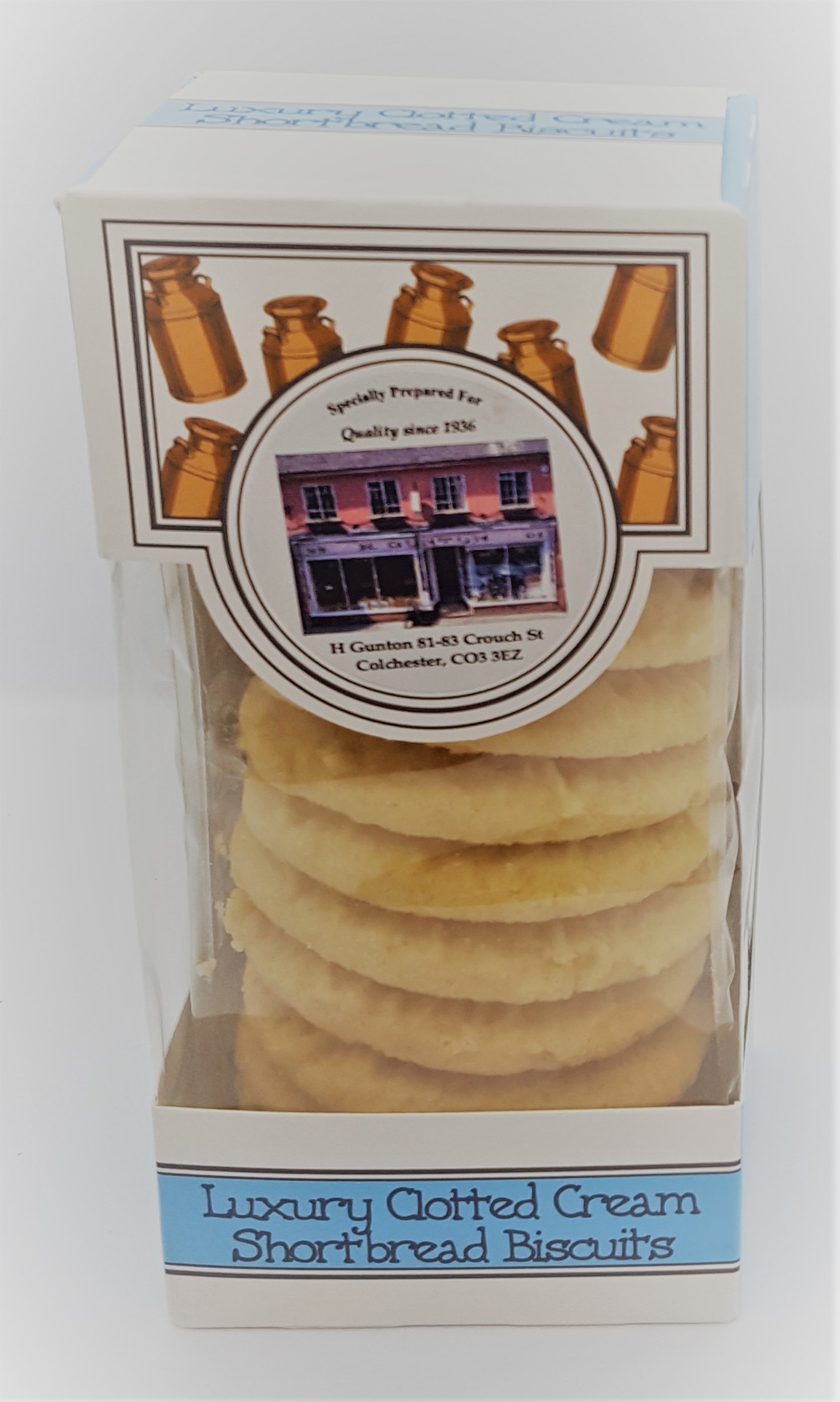 Luxury Clotted Cream Shortbread Biscuits